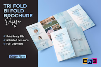 do urgent brochures, marketing materials, flyers, leaflets, booklet design