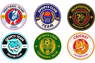 make school league logo for baseball, basketball, football
