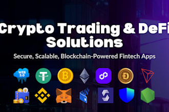 build crypto trading, defi, and payment platforms