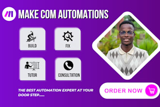 setup make made com ai agent integromat zapier automation n8n fix debug expert
