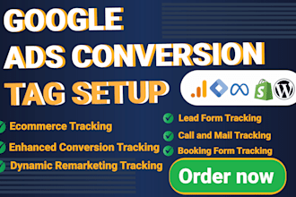 install GTM,  set up ga4,  ecommerce tracking ,enhanced conversion tracking