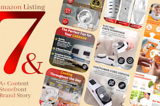create and design your amazon listing images and ebc