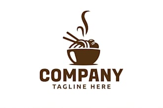 design food and beverage logo