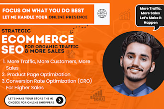 optimize your website with ecommerce SEO for higher rankings