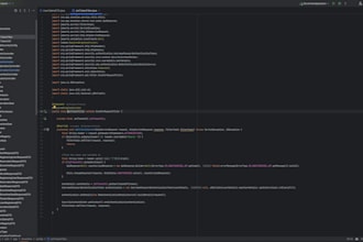 develop a java spring boot rest API for your application
