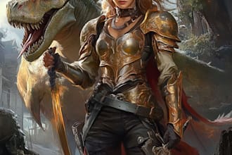 draw your dnd character or any character in 24 hours