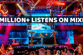 create professional custom custom dj and music video mixes