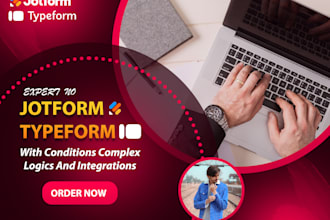 build jotform typeform with conditions complex logics and integrations