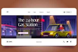 develop evehice  charging station  website, finder website