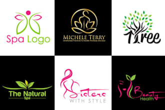 design medical cannabis hemp natural and cbd oil logo