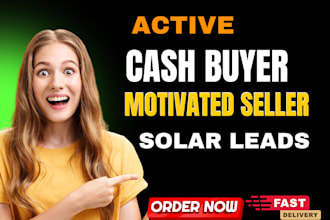 do active cash buyers leads motivated sller list solar leads with skip tracing