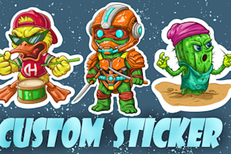make design custom sticker