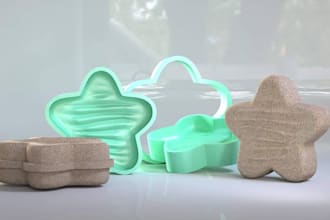 design plastic liquid casting silicone mold box 3d model for 3d printing
