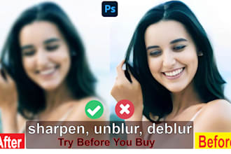 fix blurry, upscale sharpen and enhance restore old photos