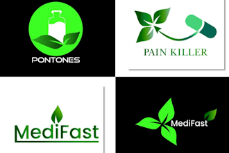 make  natural spa yoga wellness health massage skincare logo