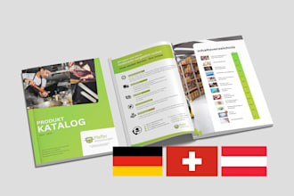 design catalog and brochure