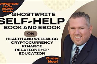 ghostwrite your self help ebook, kdp ebook nonfiction ebook writer