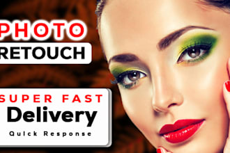 do high end photo retouching and image editing