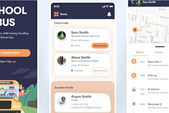 build ai bike rental app tracking app school bus booking app bus tracker app