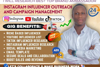 find best instagram youtube influencer research brand ambassador manage shoutout