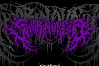 make custom brutal death metal, deathcore logo for your band