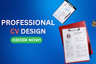 write professional resume and cover letter or CV