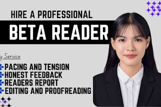 beta read your romance novel, sci fi, fantasy, paranormal books without ai