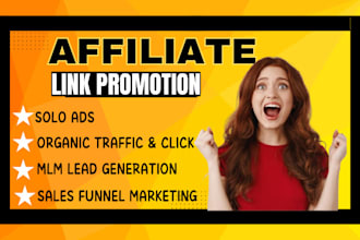 do effective USA solo ads, mlm lead email makerting ,affiliate link