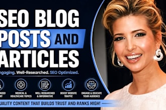 write SEO medical articles for healthcare businesses, clinics and blog websites