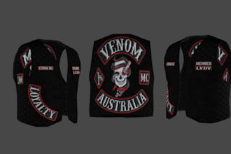 do fivem clothing fivem eup mc kuttes biker vest police clothing shoes patches