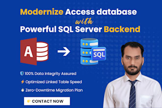 upgrade your ms access database to sql server for better performance