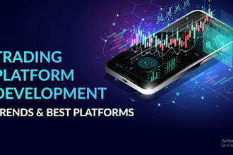 build forex broker website, crm dashboard, cfd trading website, stock app
