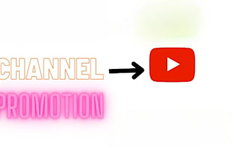 do organic youtube channel promotion to gain subscriber, views and engagement