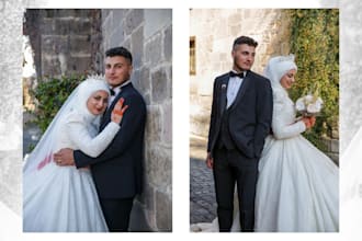 do professional your wedding photo books, albums
