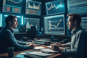 create custom algorithm trading system for crypto forex and stocks