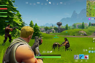 create a 1v1 fortnite map using uefn, roblox sguild game, boxfight map, 1v1,