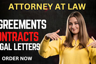 provide legal review and drafting for contracts and agreements