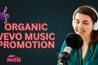 do organic vevo music video promotion to uk usa global audience for engagement