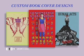design a fiction book or ebook cover for your next release