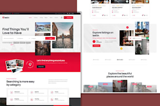 build wordpress geodirectory website, listingpro, voxel, directory website