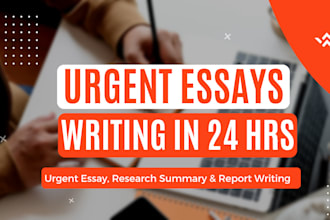 do urgent essay writing research summary and report as an essay writer in 24 hrs