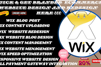 storepilot manage wix website content wix blog post design godaddy website edit