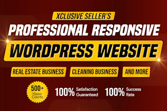 design affordable modern wordpress website