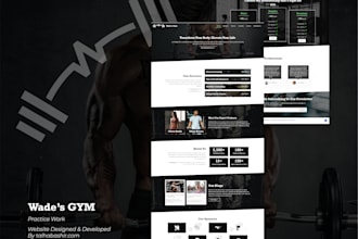 create a business website for restaurants, cafes, or gyms with elementor
