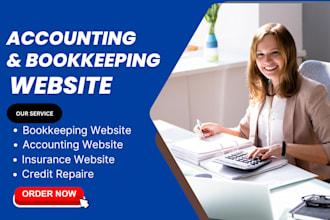 build credit repair, bookkeeping, accounting, website insurance website