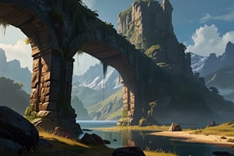 create stunning environment concept art