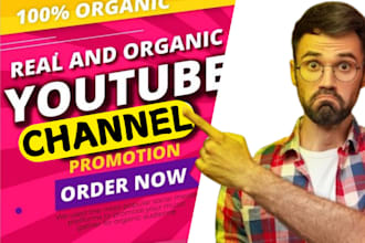 do organic youtube channel promotion , usa video promotion