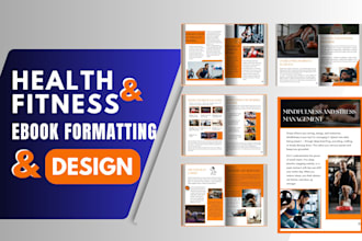 write design canva health fitness ebook, medical ebook canva fitness lead magnet