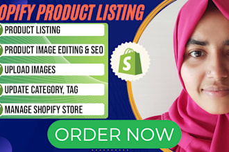 do SEO friendly shopify product listing