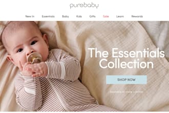 design baby clothing website baby clothing dropshipping shopify store baby store